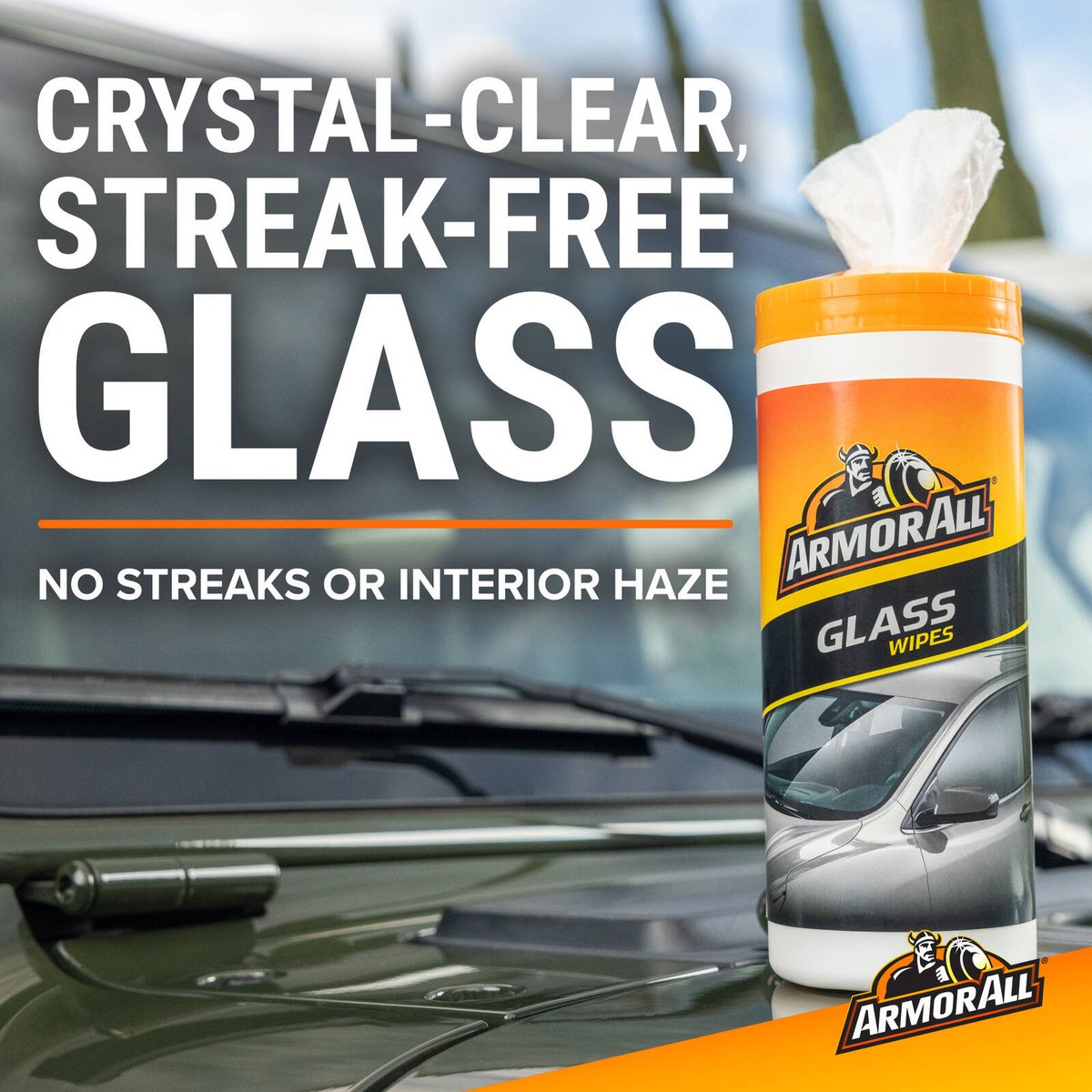 Armor All Glass Cleaner Wipes - 30 Pack - Streak-Free Shine - 84mm x 220mm - SuperSaverAU - view 4
