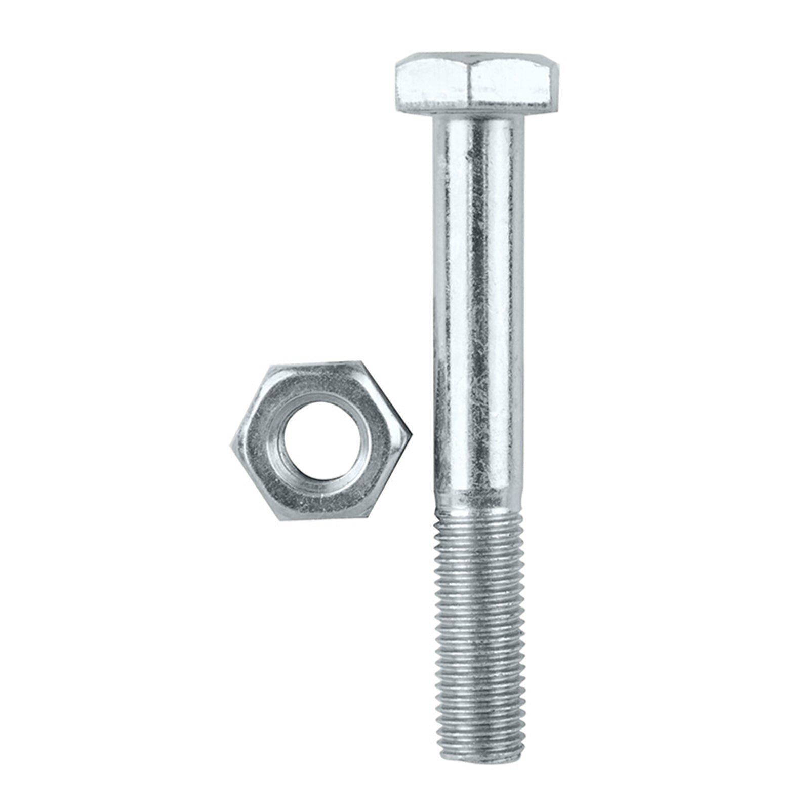 Pinnacle M10 x 50mm Stainless Steel Hex Bolt and Nut - 2 Pack