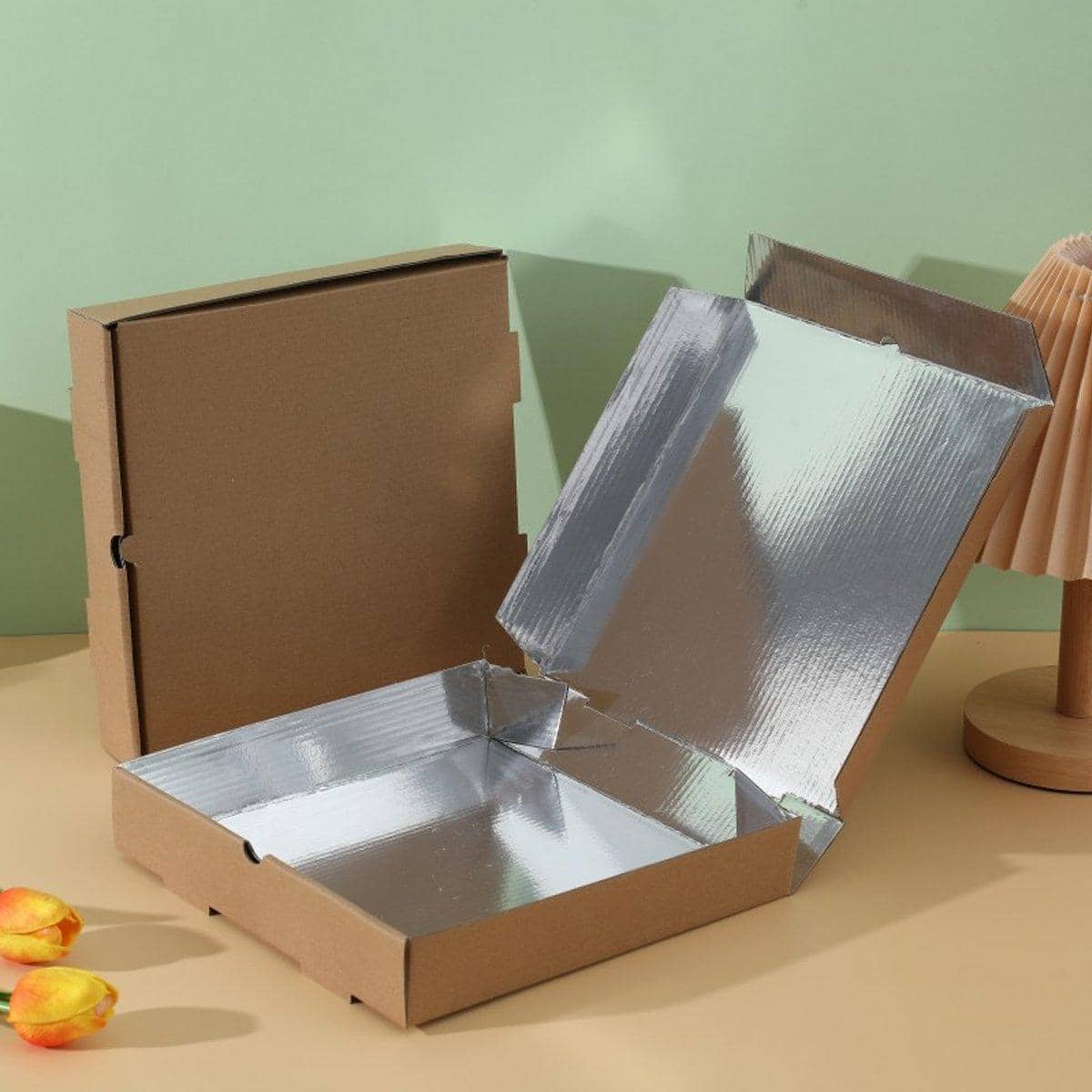 Aluminium Foil Pizza Boxes, 50 Pack - 11 Inch (29cm) - view 4