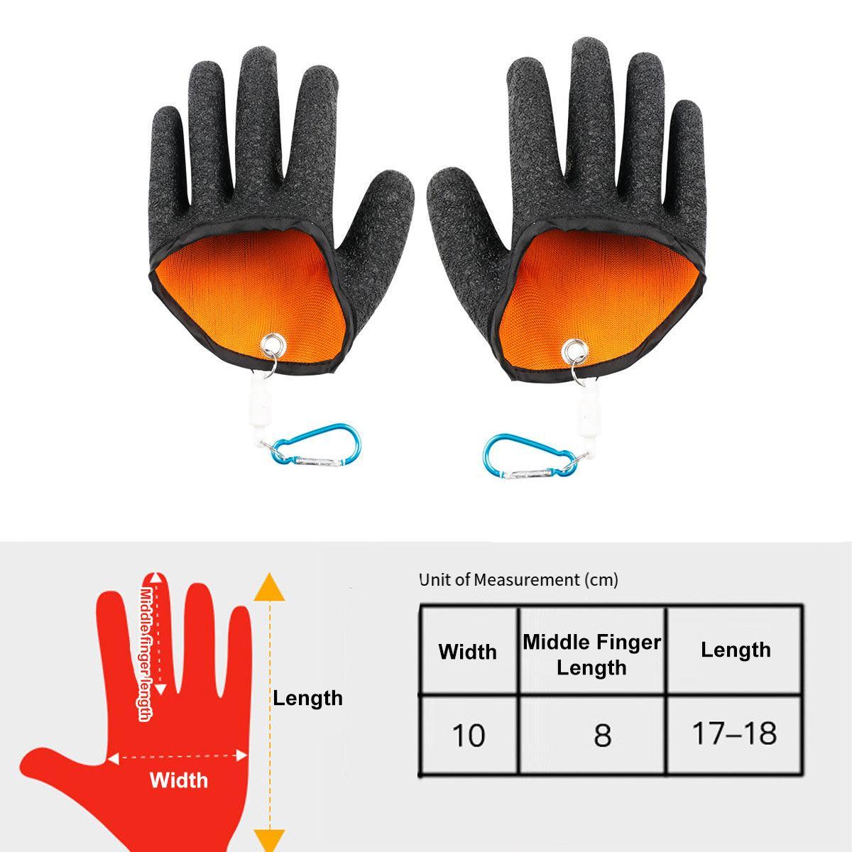 Anti-Slip Fishing Glove with Quick Release Hook - Left Hand - view 4