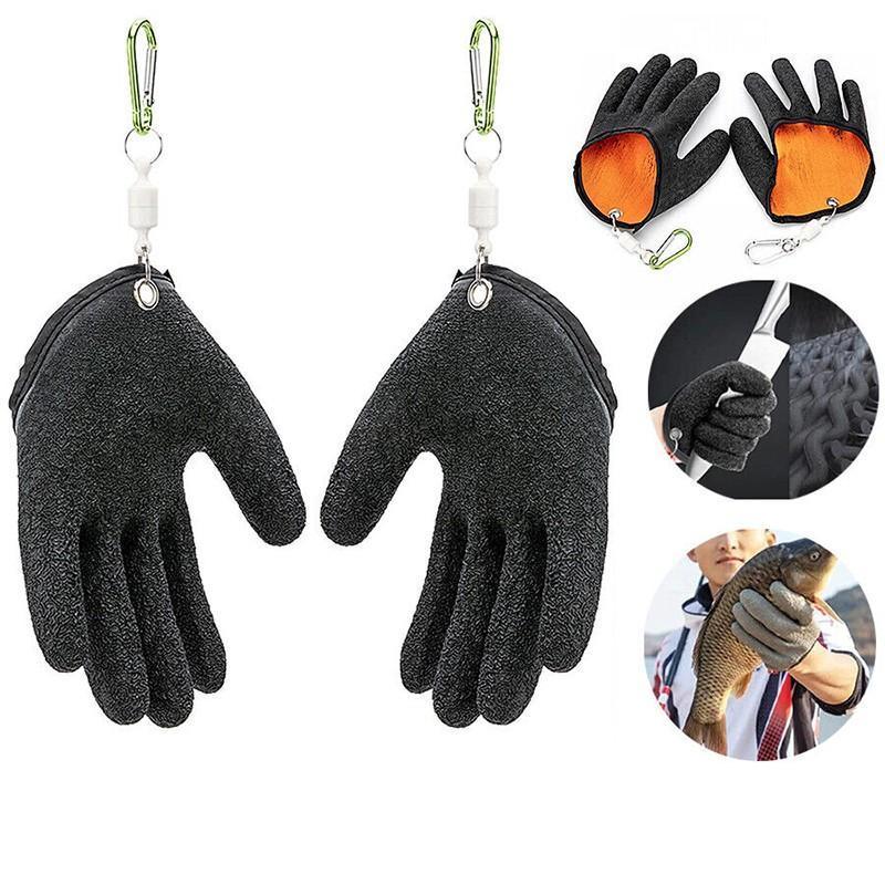 Anti-Slip Fishing Glove with Quick Release Hook - Left Hand - view 5