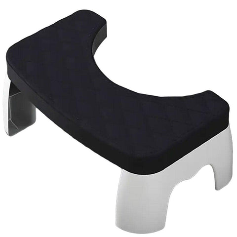 Anti-Slip Toilet Stool Bathroom Footstool - Black