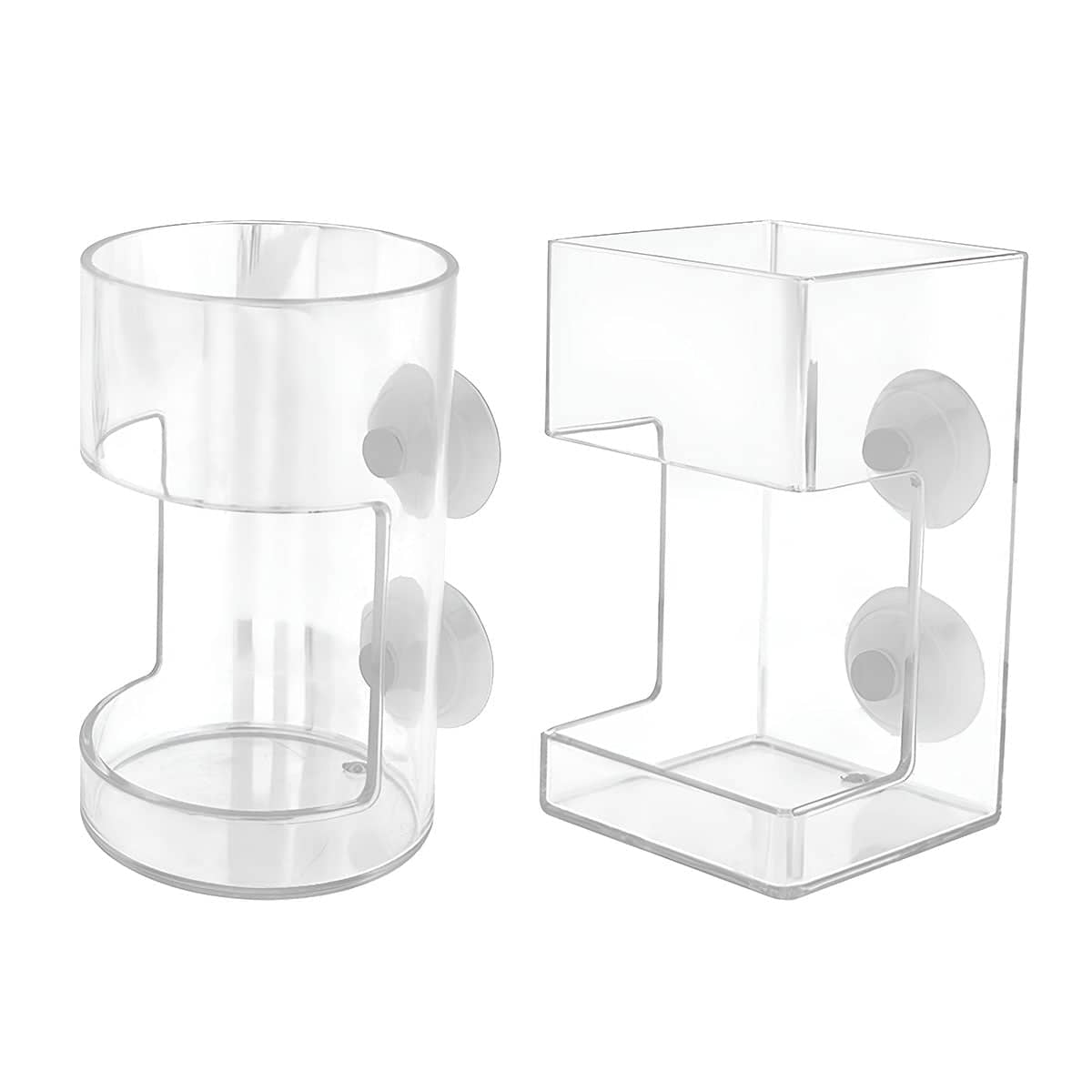 Aquarium Fish Food Feeding Ring with Suction Cups - Square - view 3