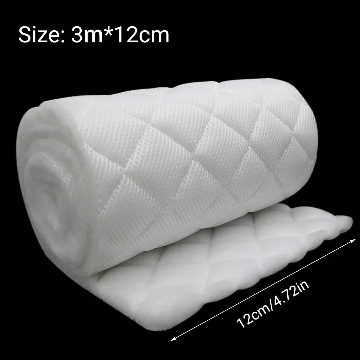 Aquarium Honeycomb Filter Cotton for Fish Tank Water Filtration, Washable Polyester - view 3