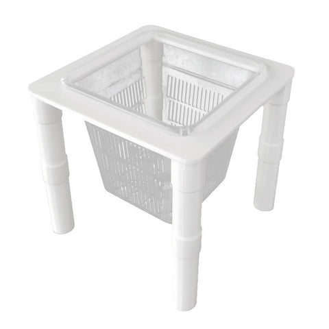 Aquarium Hydroponic Plant Basket with Adjustable Legs - Large (15 x 15 x 14.2 cm)
