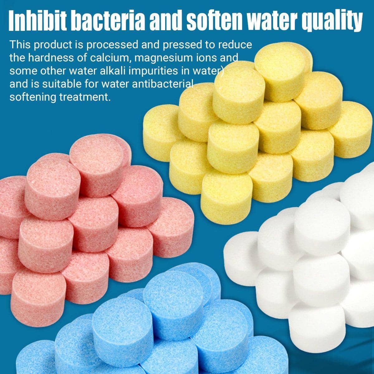 Aquarium Salt for Fish Tanks, Water Treatment, 500 g Can - White - view 5
