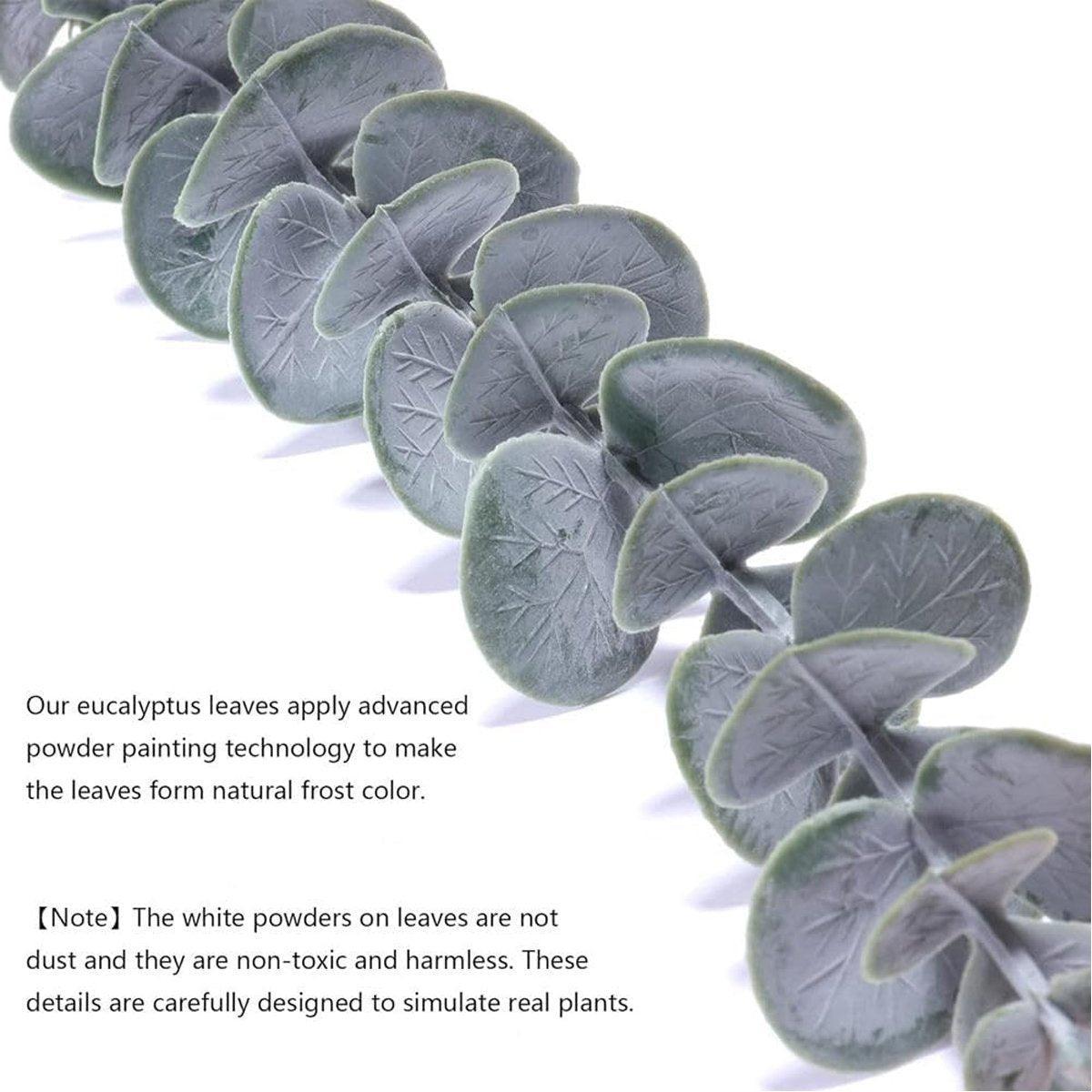 Artificial Eucalyptus Branches 38 cm Pack of 20 - Gold - view 11