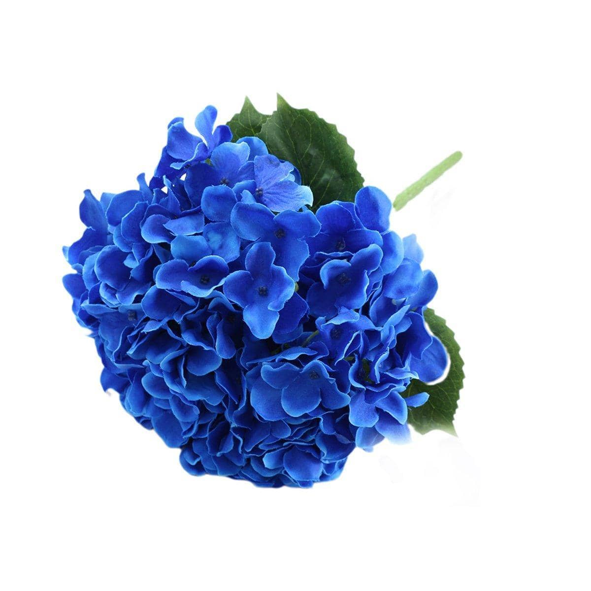 Artificial Hydrangea Bouquets, Pack of 3 - Sapphire
