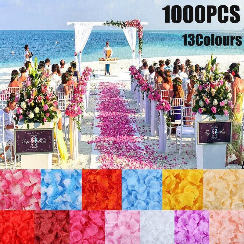 Artificial Rose Petals - Light Pink, Pack of 1000 - view 2