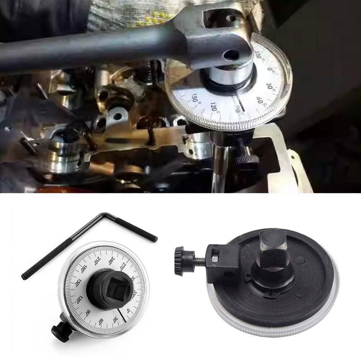 Automobile Torque Angle Meter - 0-360 Degree, 1/2 Inch (1.27cm) - view 5
