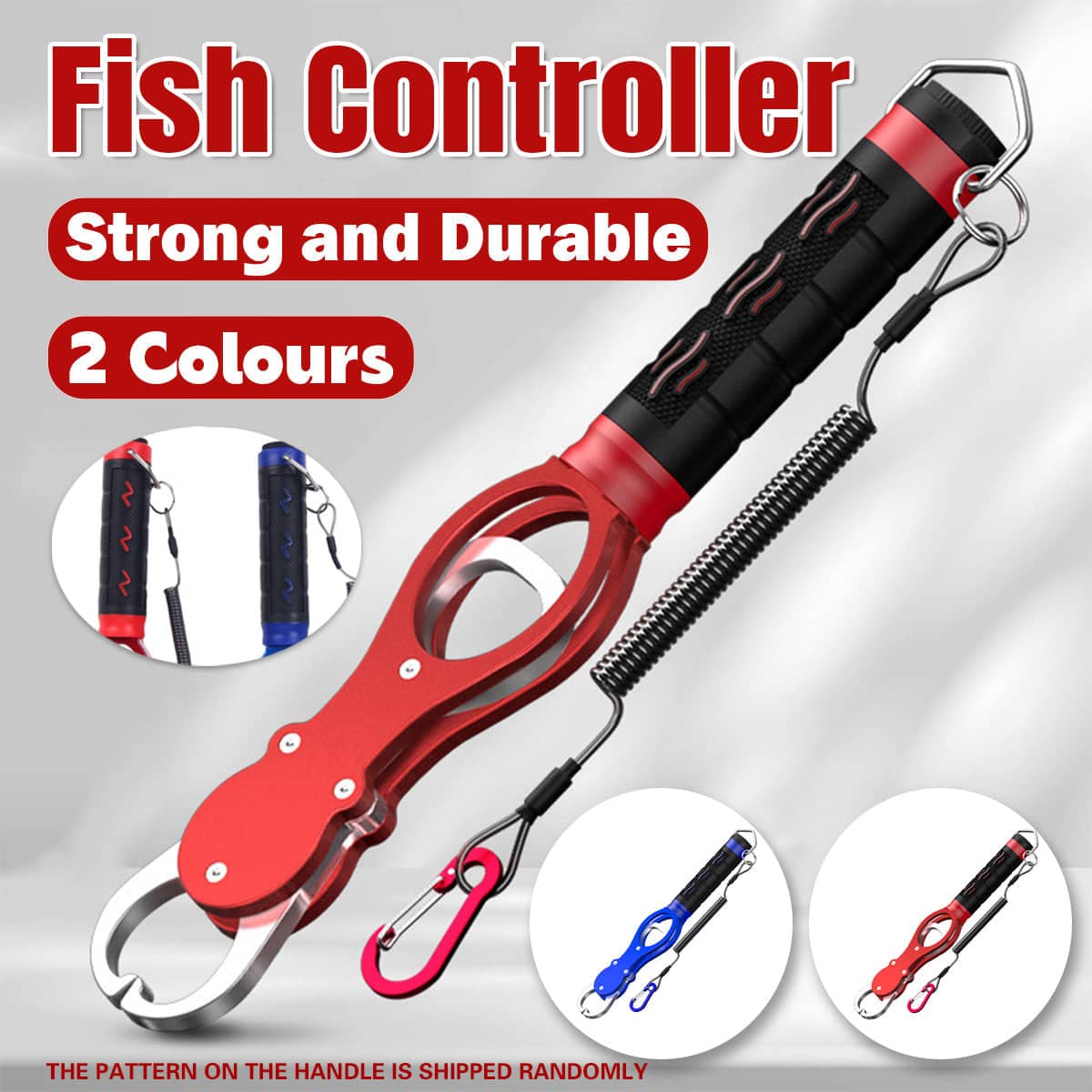 Aviation Aluminium Fish Lip Gripper, 28 cm - Red - view 2