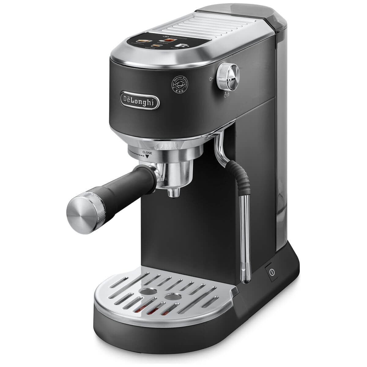 DeLonghi Dedica Duo Cold Brew Coffee Machine - 15 Bar Pump, Slim Full Metal Design, Black - EC890BK