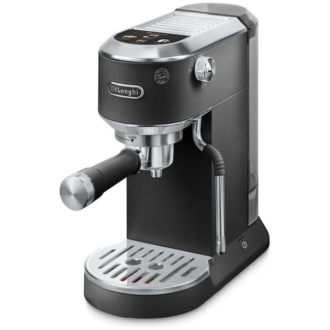 DeLonghi Dedica Duo Cold Brew Coffee Machine - 15 Bar Pump, Slim Full Metal Design, Black - EC890BK