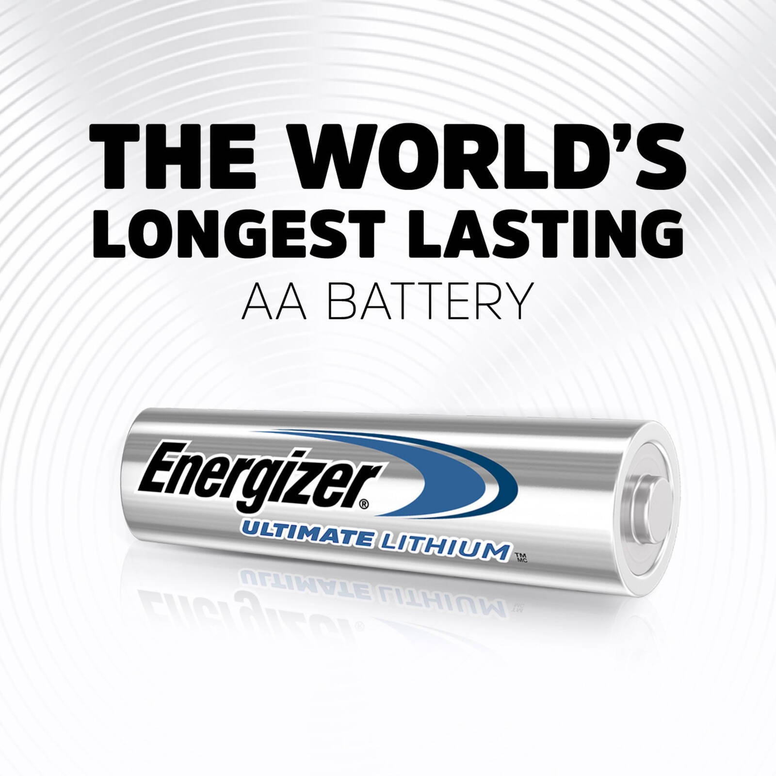 Energizer Ultimate Lithium AA Batteries 4 Pack Lightweight Long Life