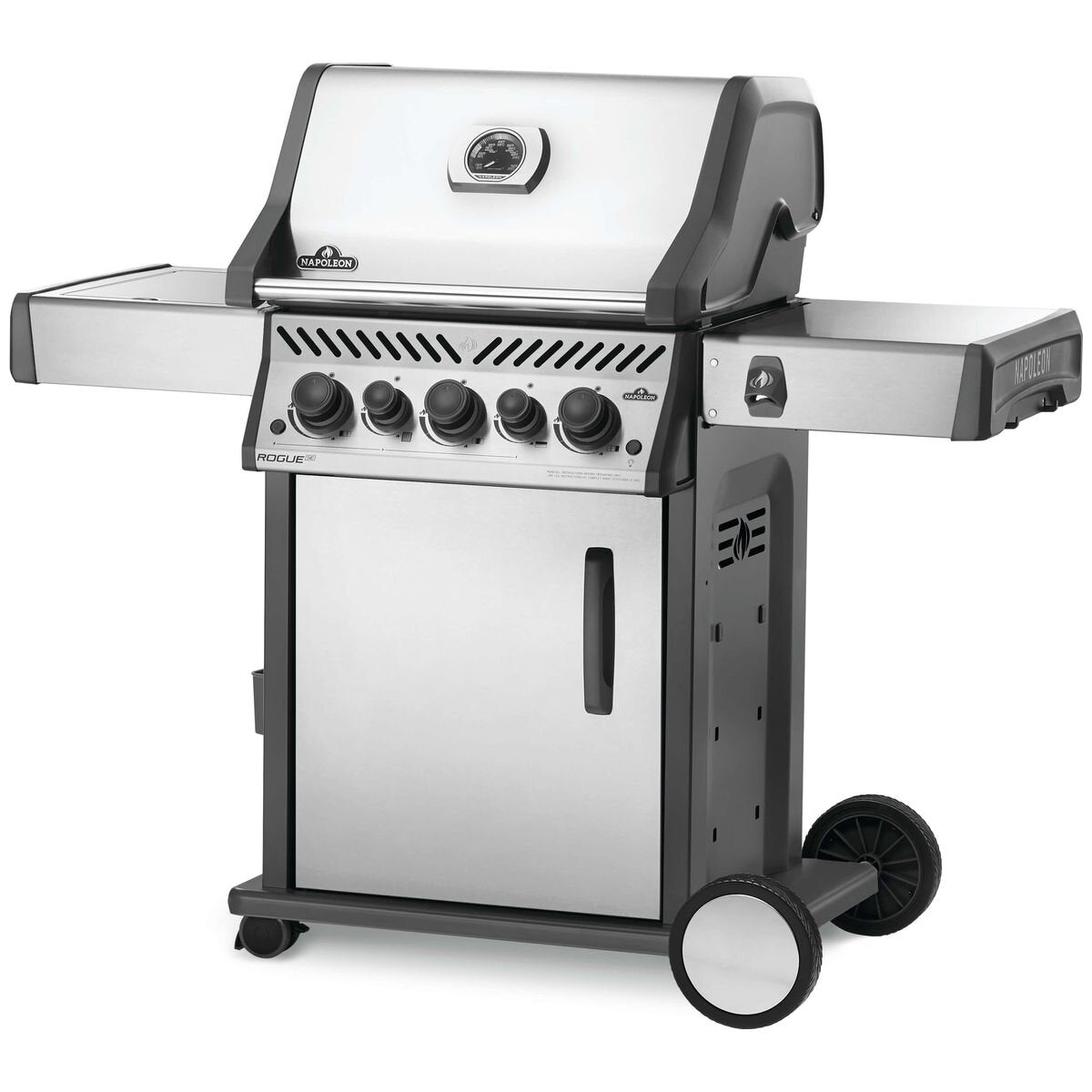 Napoleon Rogue SE 425 Natural Gas 3 Burner BBQ - Stainless Steel - Infrared Side Burner - RSE425RSIBNSS-1-AU