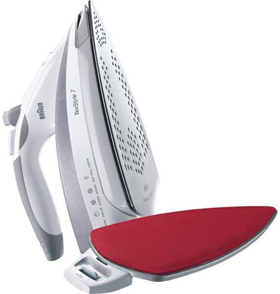 Braun Soft Textile Protector for TexStyle Series 7 steam irons - velvet soleplate, easy click-on - STP7