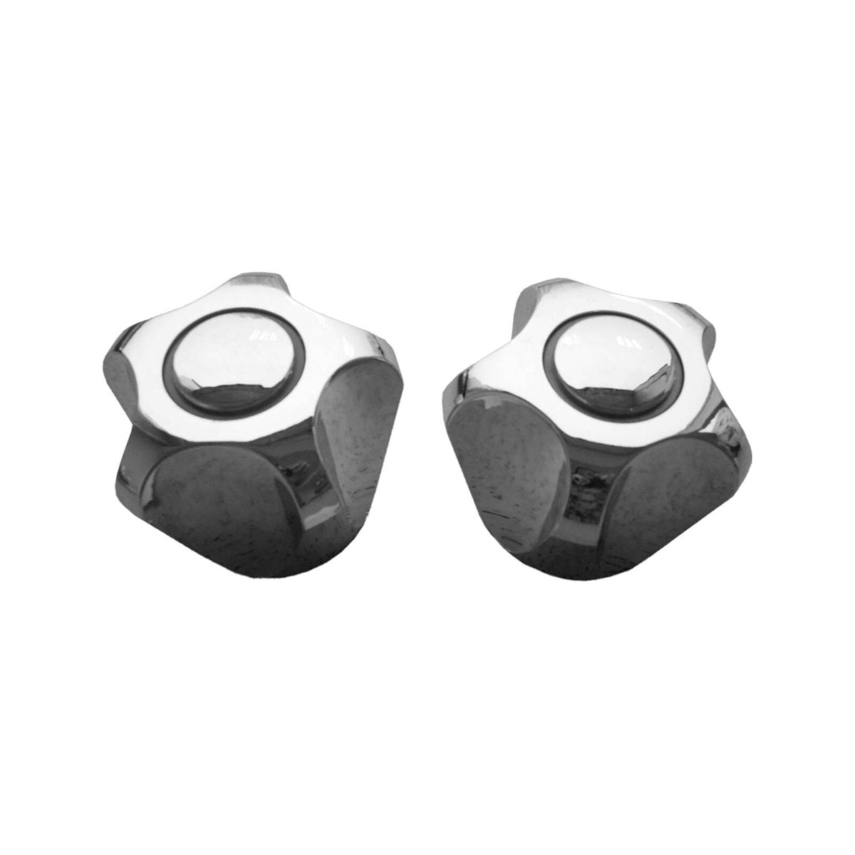 Shaw & Mason Chrome Universal Multi Fit Tap Handle Pair
