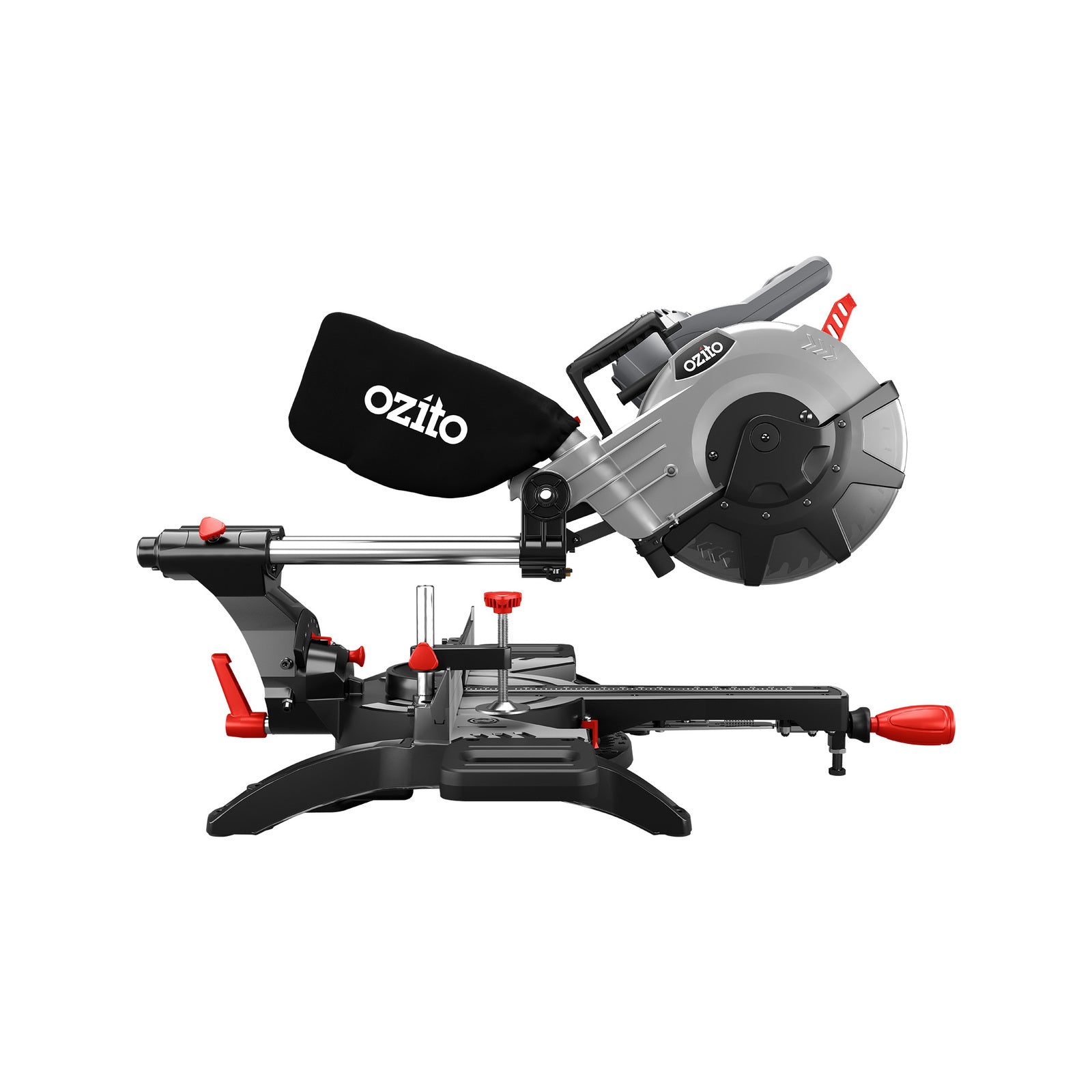 Ozito 2100W 254mm Double Bevel Sliding Mitre Saw SCMS-2125, 10 Inch, Laser Guide, 4000 RPM