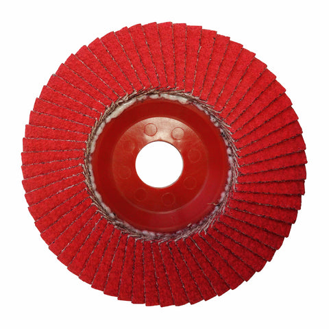 Josco 127mm 60 Grit Ceramic Flap Disc for Fast Weld Removal & Grinding