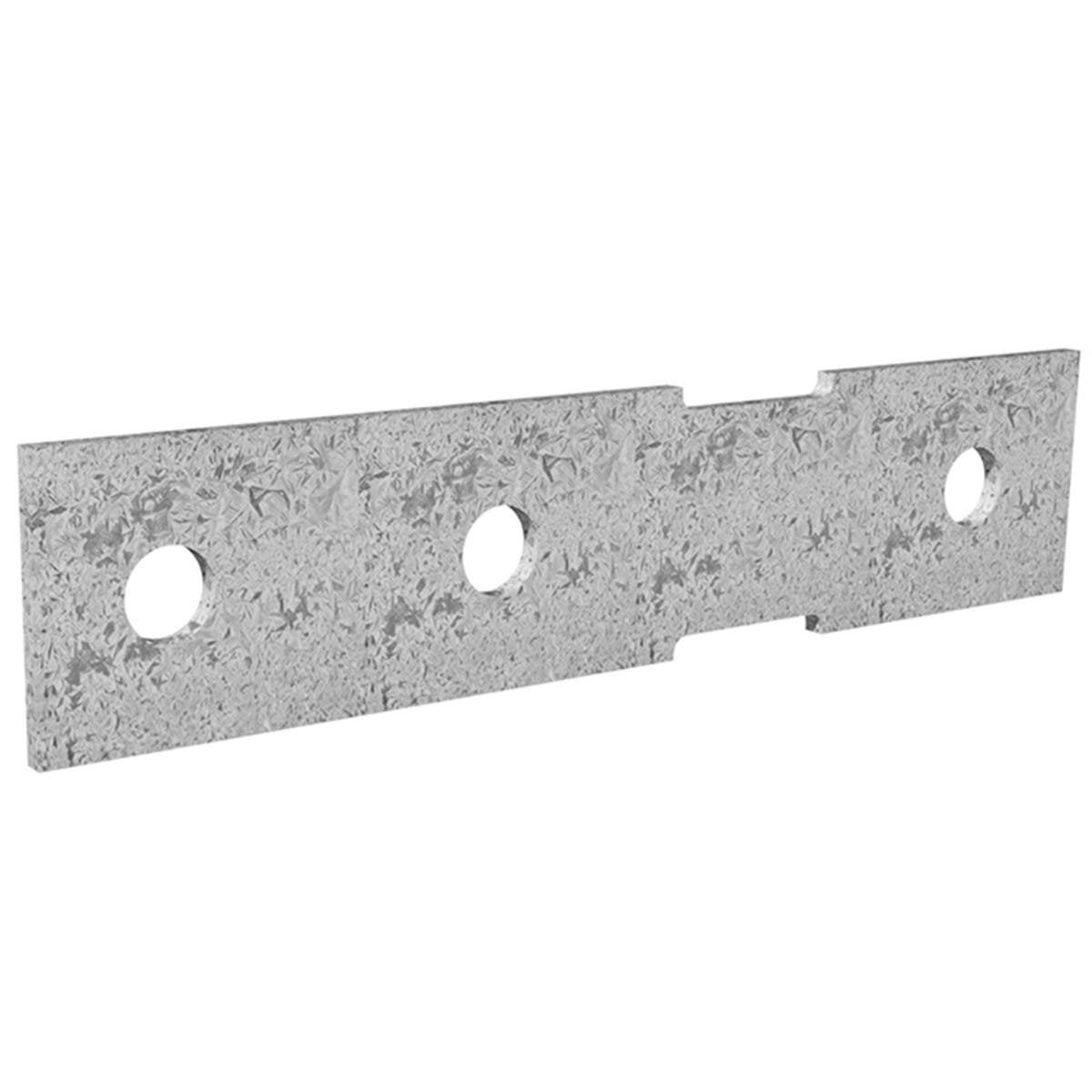 Dunnings 160 x 35mm M10 Galvanised Steel Bracket Plate