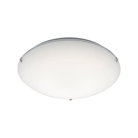 Verve Design Mila 15W LED Ceiling Light, Glass & Metal, Warm White, Hardwired Indoor ACL390