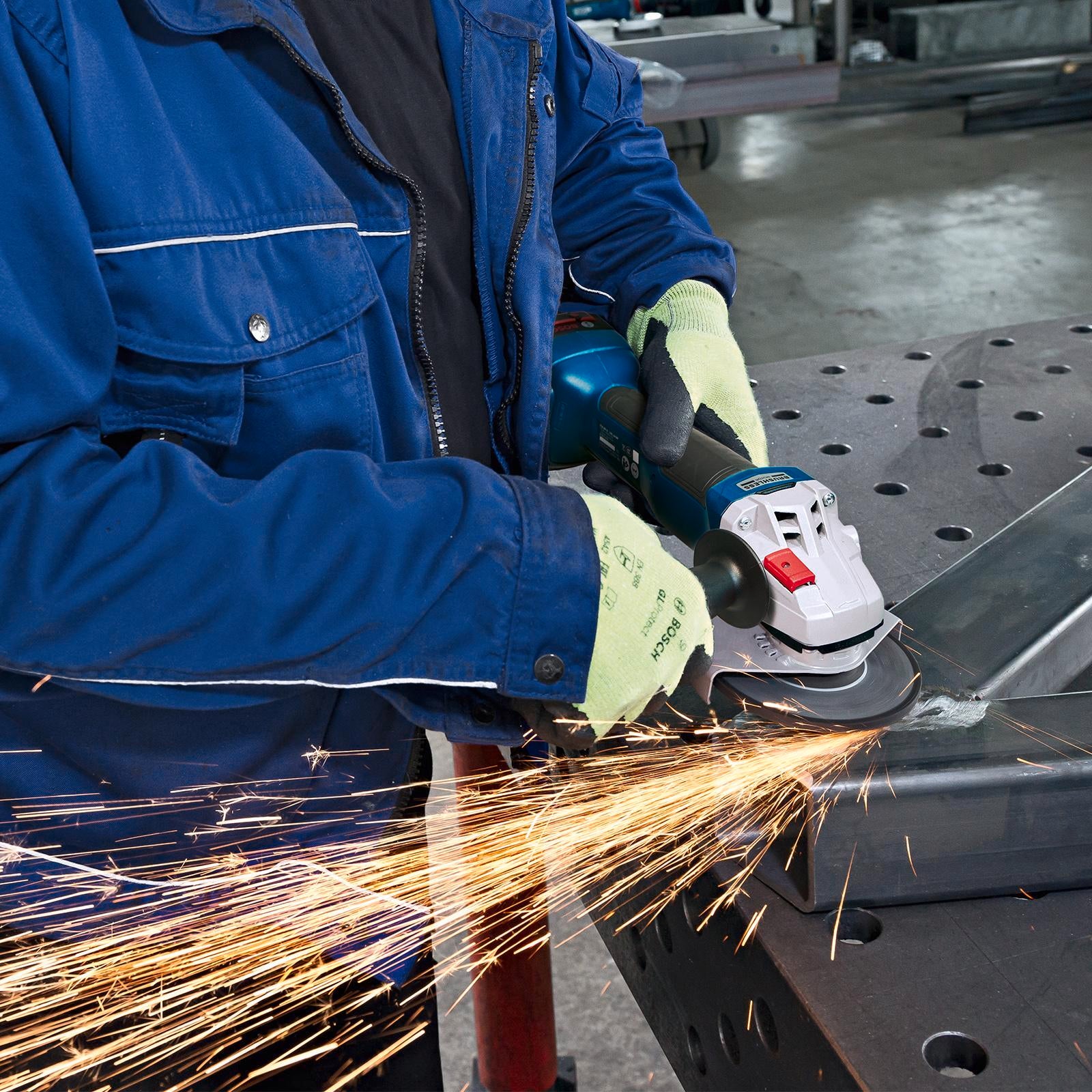 Bosch 18V Professional 125mm Brushless Angle Grinder - Skin Only