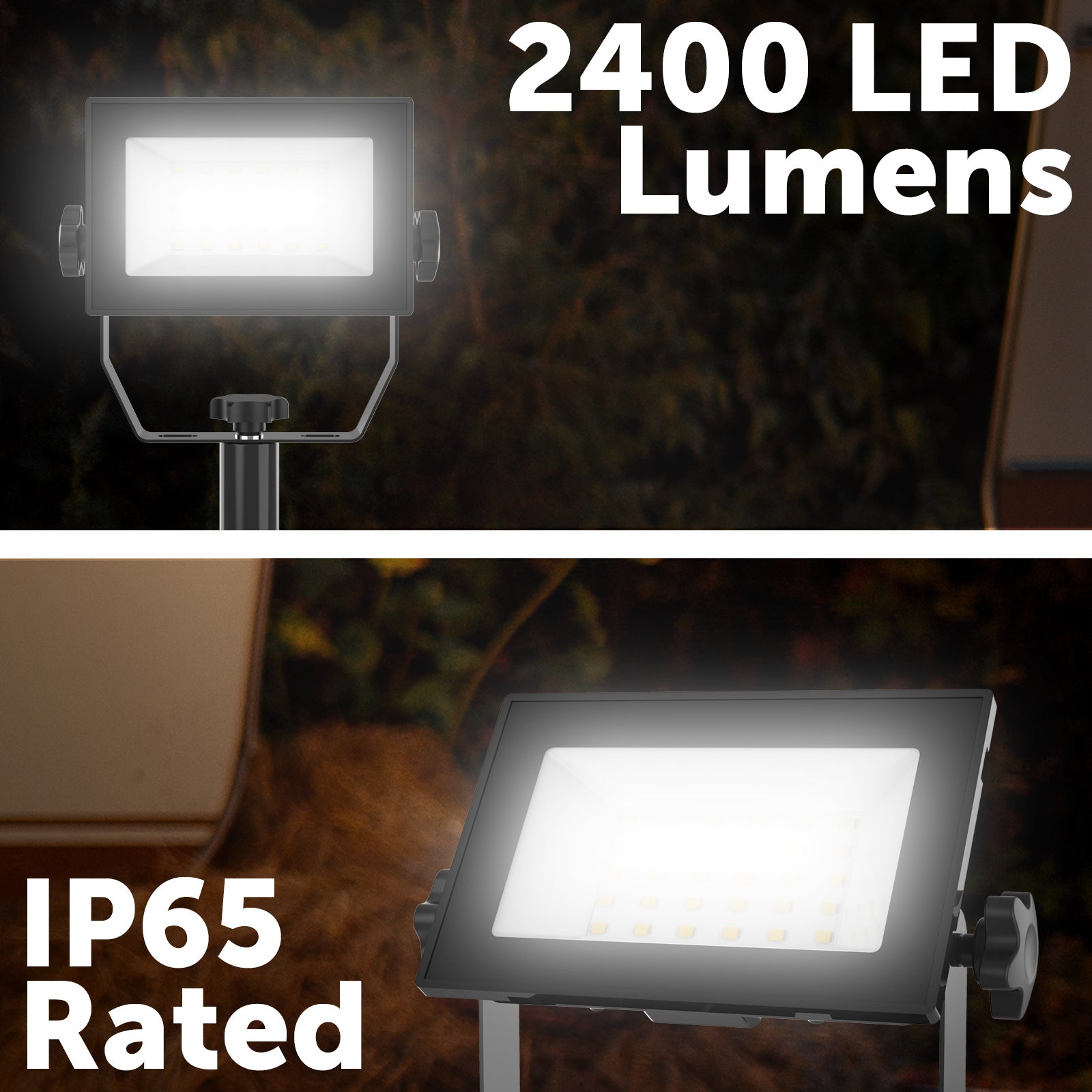 Arlec 30W LED Worklight with Tripod 2400 Lumens Outdoor WL2330