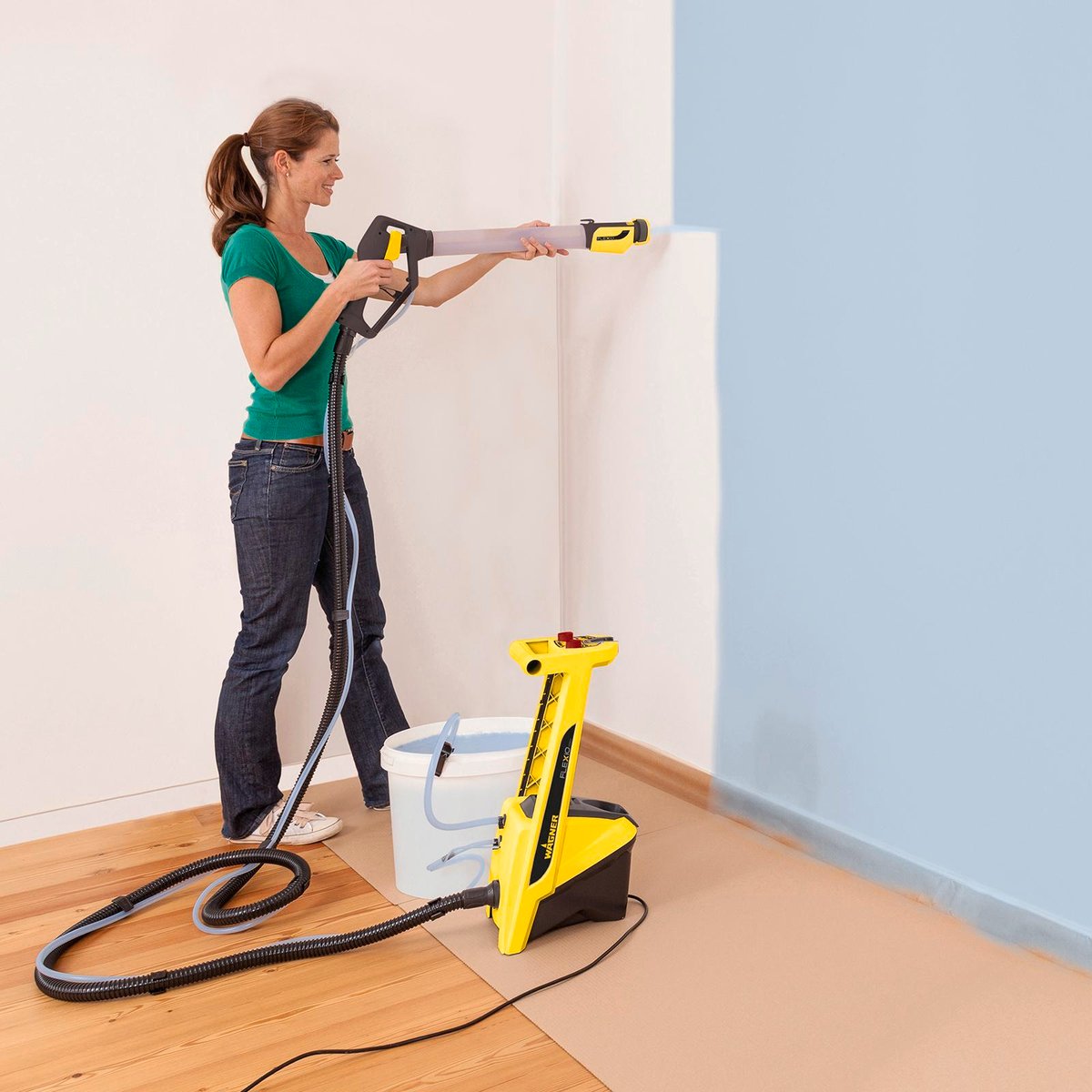 Wagner Flexio 950 Paint Sprayer - 800ml - High Grade Polypropylene - DIY Use - SuperSaverAU - view 4