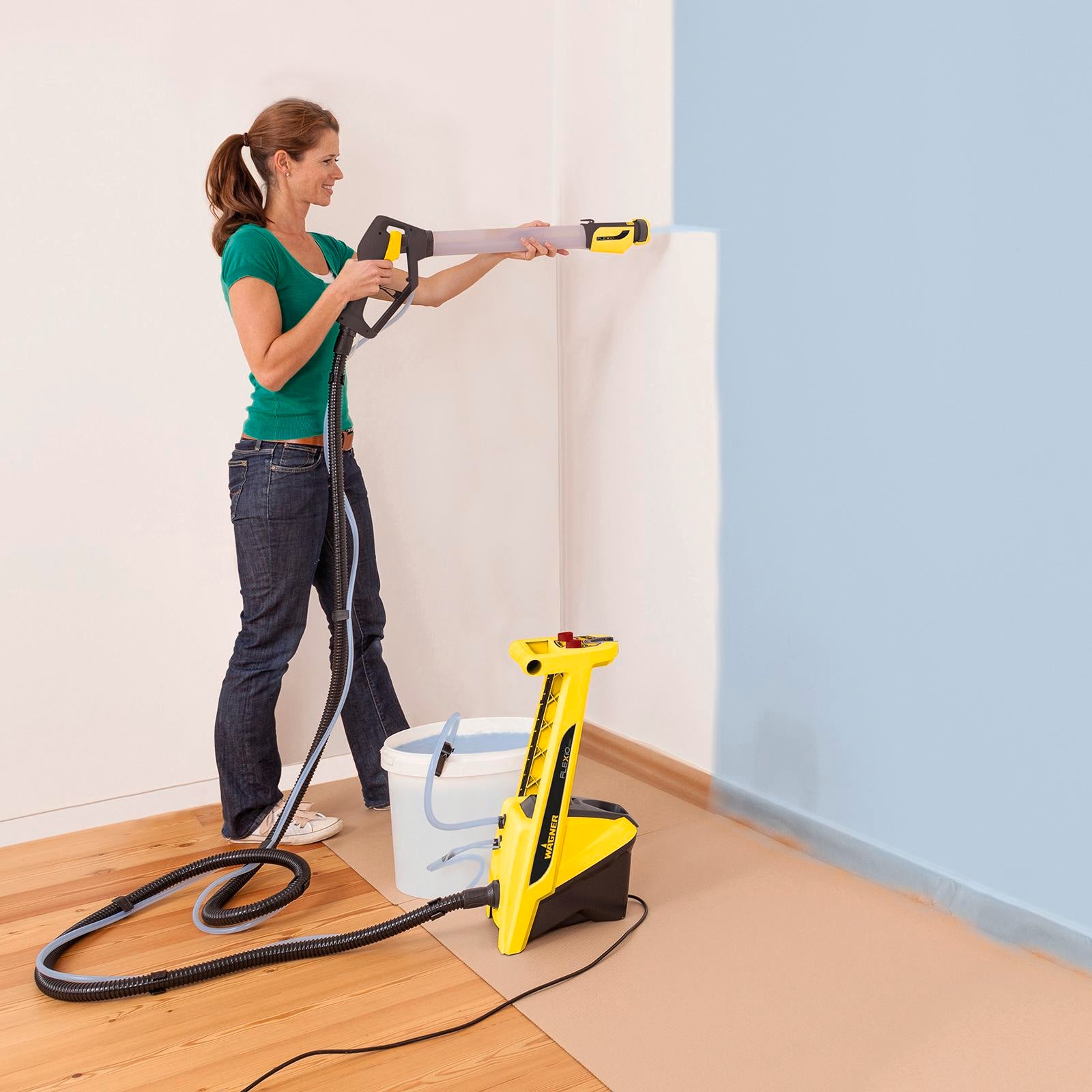 Wagner Flexio 950 630W Paint Sprayer 800ml 3 Spray Settings 2361558