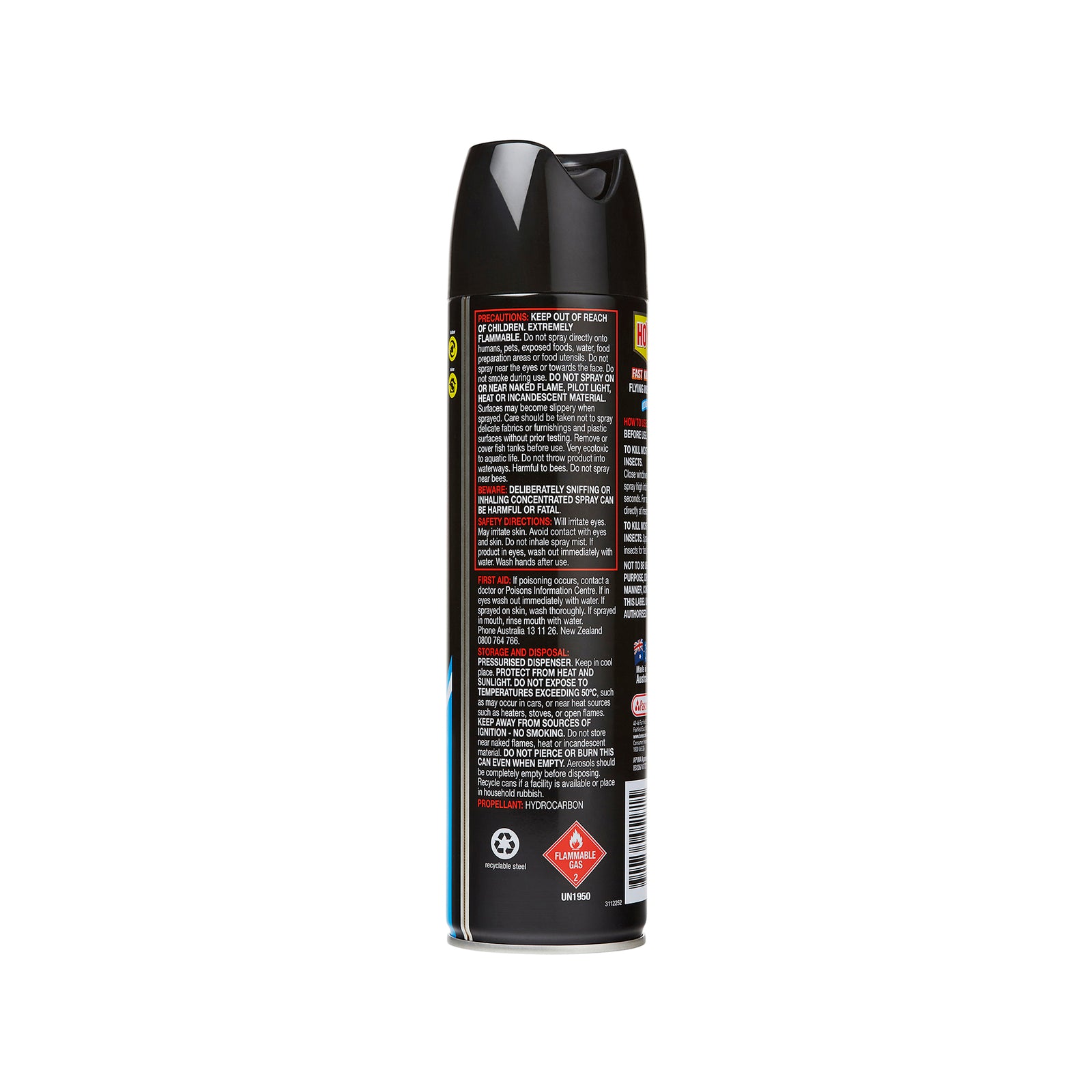 Hovex Fast Knockdown Odourless Flying Insect Spray 14ml Indoor