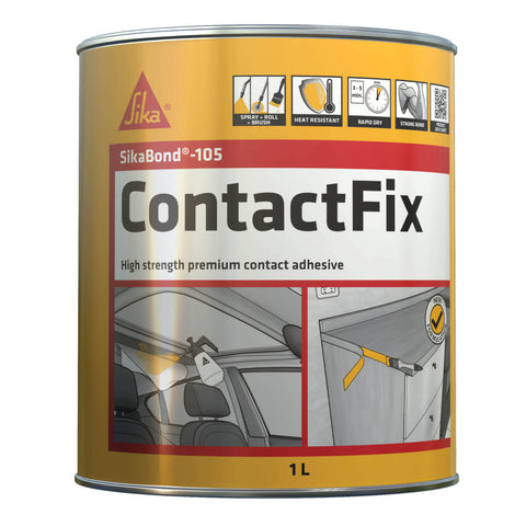 Sika 1L 105 ContactFix Premium Contact Adhesive, Clear