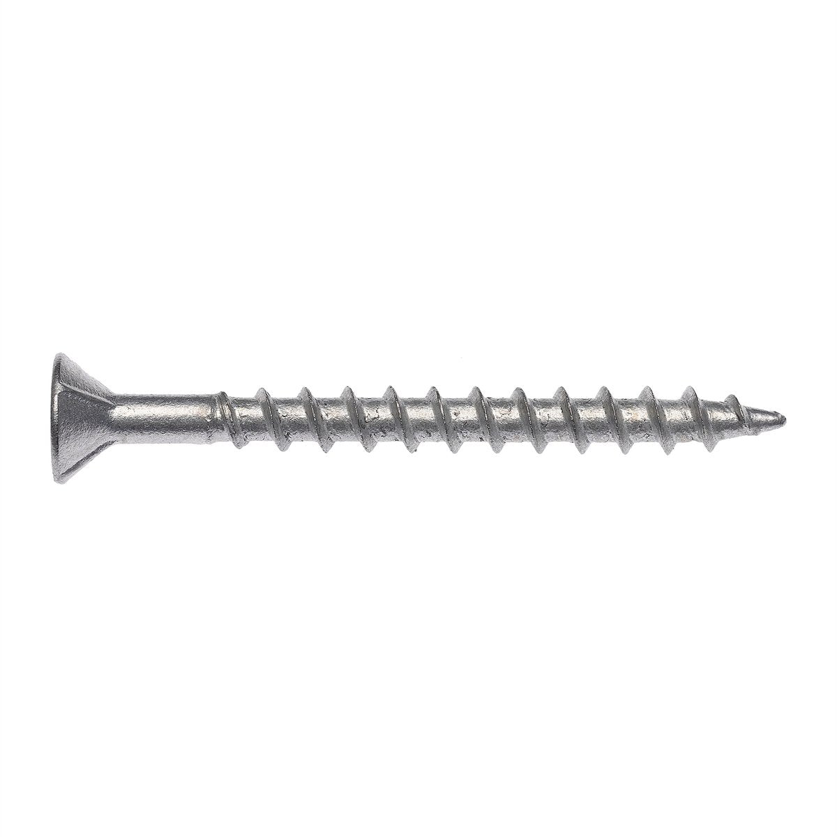 Zenith 8-10 x 45mm Galvanised Countersunk Rib Head Timber Screws - 50 Pack