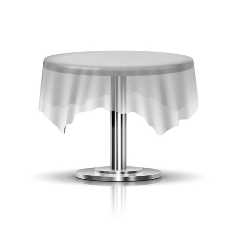 Crystal Clear Vinyl Tablecloth 0.5mm Thick Waterproof Multi-Purpose - SuperSaverAU - view 1