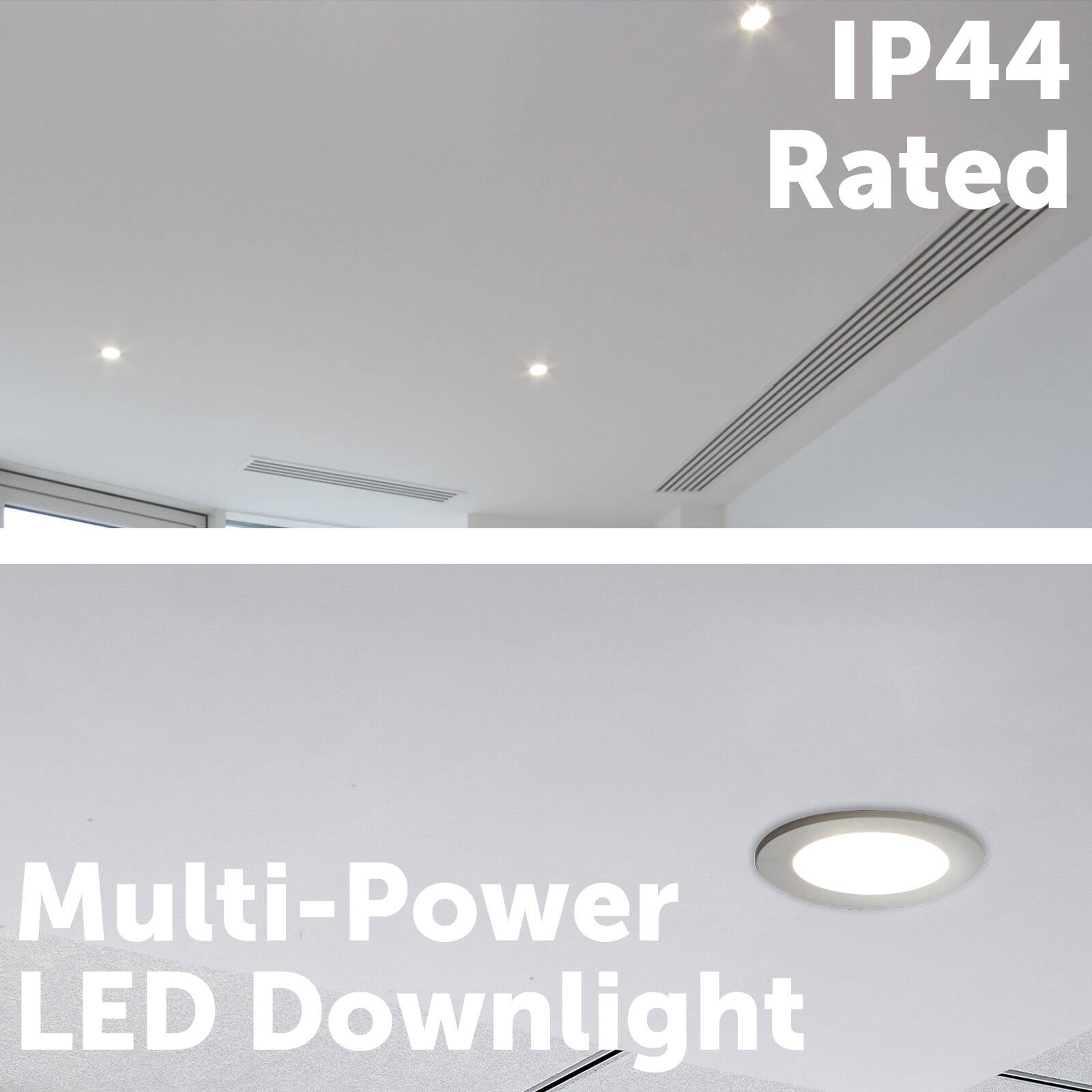 Arlec 9W Multi-Lumen Tri-Colour Dimmable LED Downlight