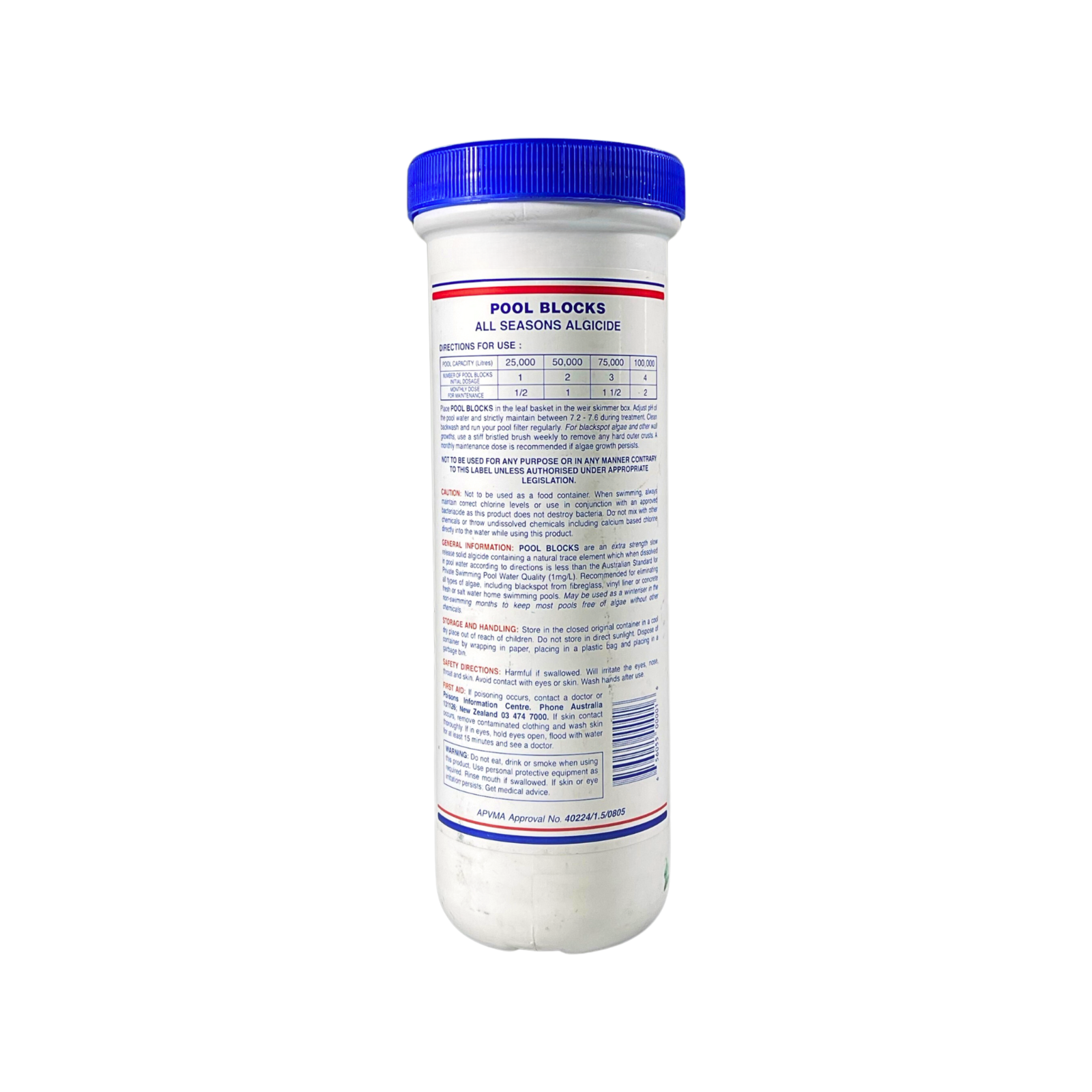 Algaefree 1.5kg Copper Sulphate Pool Blocks