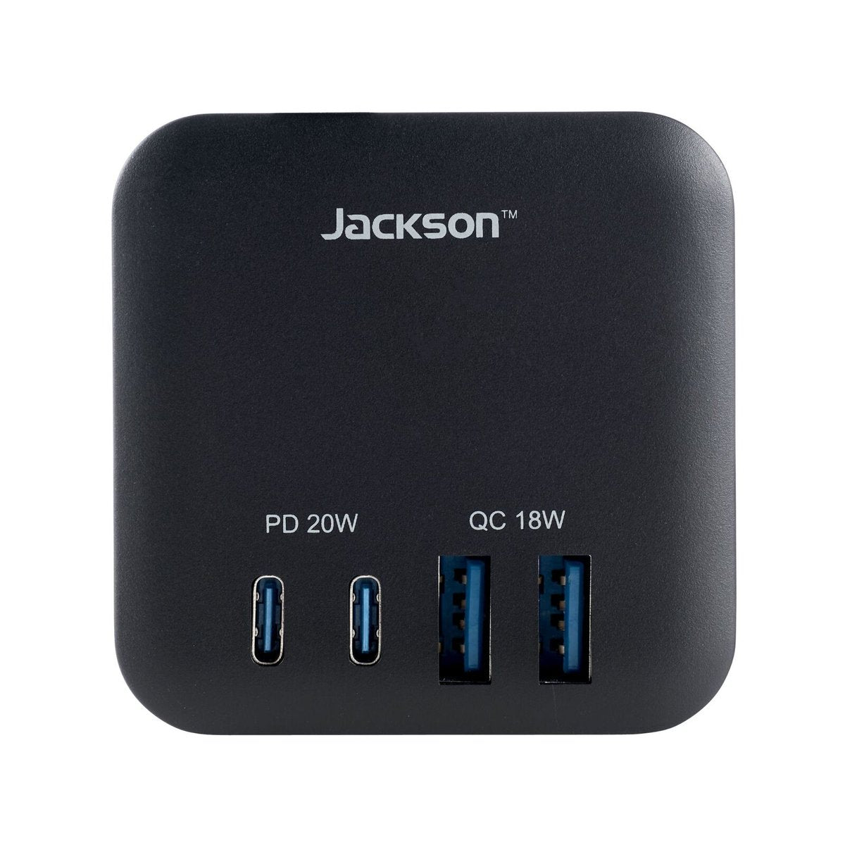 Jackson Rapid Charge USB-C Power Tower, 6 Outlets, 240V 2400W, 175J Surge PT60SBPD