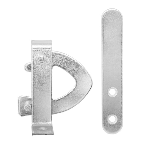 Pinnacle Zinc Plated D Pattern Gate Latch - 20.5mm Steel - Secure Lock - SuperSaverAU - view 1