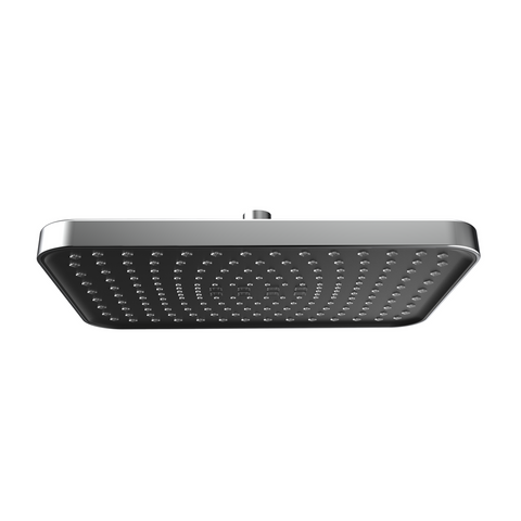 Mondella Chrome Rococo Rectangular Rain Shower Head 300mm 9L/min WELS 3 Star