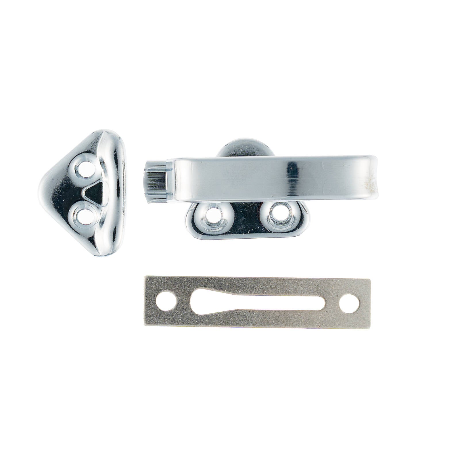 Taskmaster Chrome Plated Solid Brass Awning Window Catch