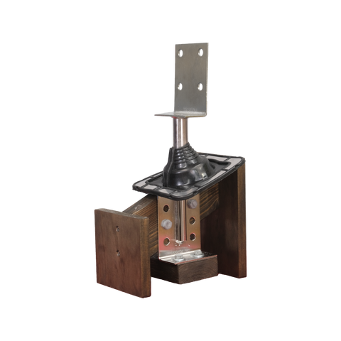 Roof Extenda MkII 040232 Zinc Plated Bracket with Black Weather Seal