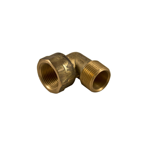 Brasshards 20mm Brass Male/Female Threaded Elbow Lead Free 90 Degree