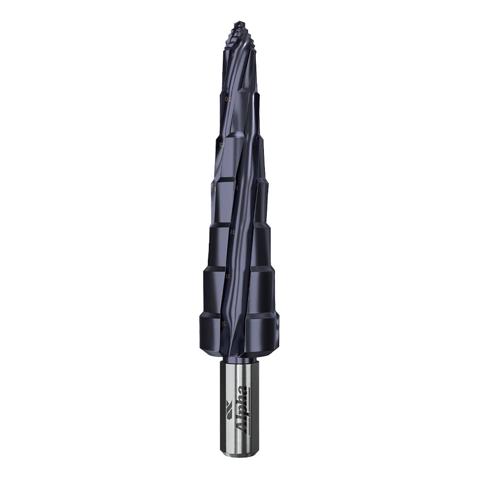 Alpha Onsite+ Step Tip Step Cutter 8-20mm - No Pre-Drilling Hole Cutter