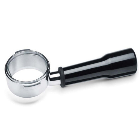 Breville 58mm Naked Portafilter - Bottomless Design - Stainless Steel Head - Black Handle - BES058NPCRO