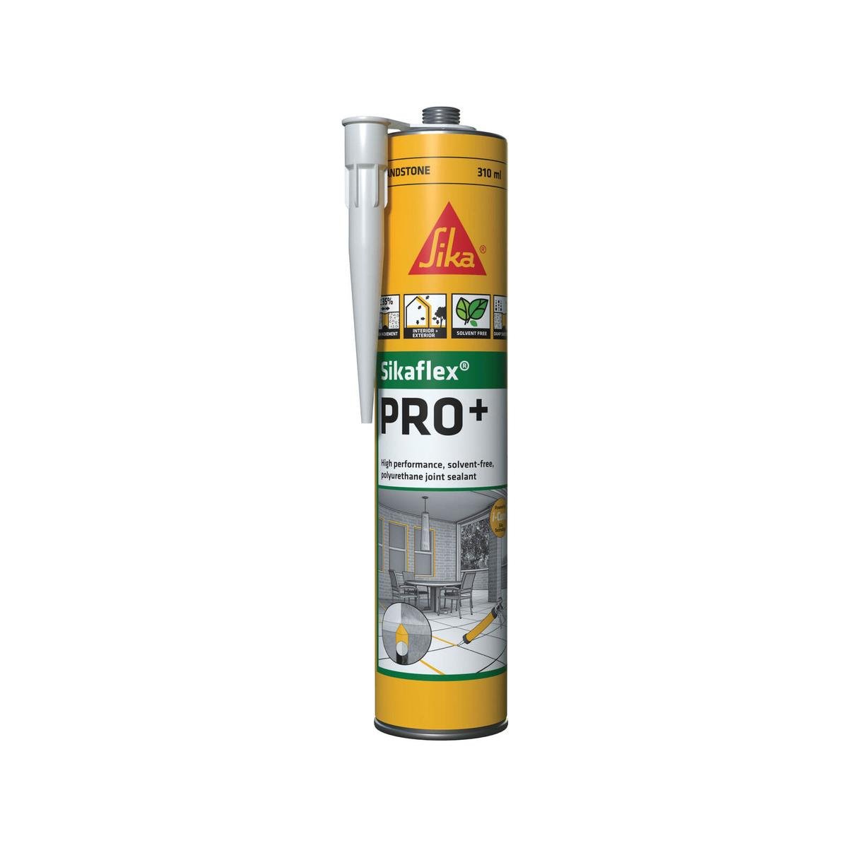 Sika 310ml Sandstone Sikaflex Pro+ Polyurethane Sealant