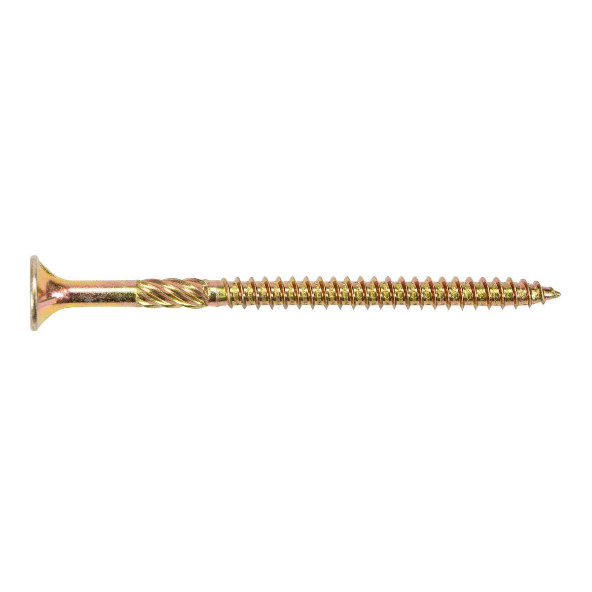 Titan 14g Zinc Gold Timber Bugle Batten Screw - 25 Pack - 100mm - Corrosion Resistant - SuperSaverAU - view 3