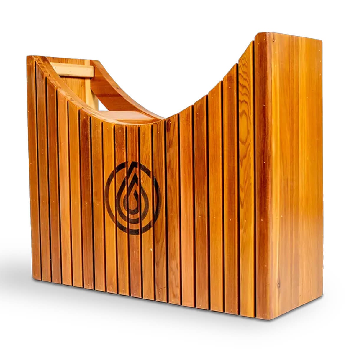 Revel Glacier Premium Solo Cedar Ice Bath with 1HP Chiller Unit - Western Red Cedar Tub - R-ICESOLO-V3