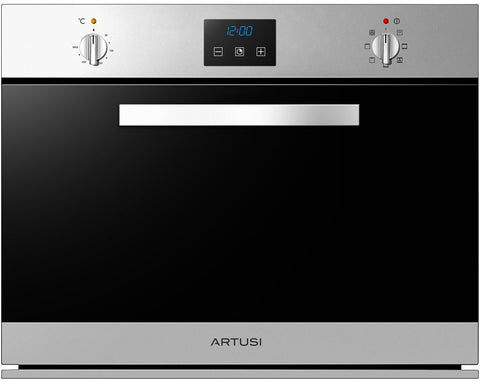 Artusi 75cm Maximus Series Electric Built-In Oven - 81L, Programmable Timer, Stainless Steel - AO750X