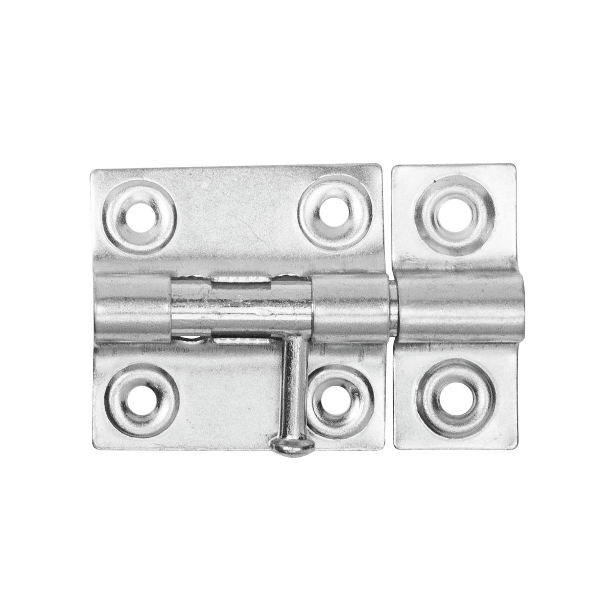 Pinnacle Hardware 50mm Zinc Plated Barrel Bolt Steel