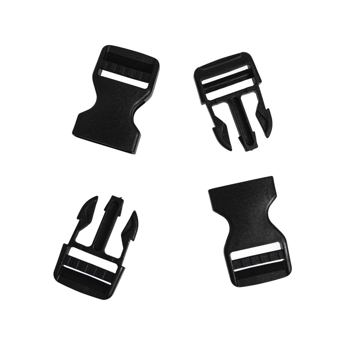Grunt 25mm Double Adjustable Side Release Buckle 2 Pack - POM - Versatile - SuperSaverAU - view 2