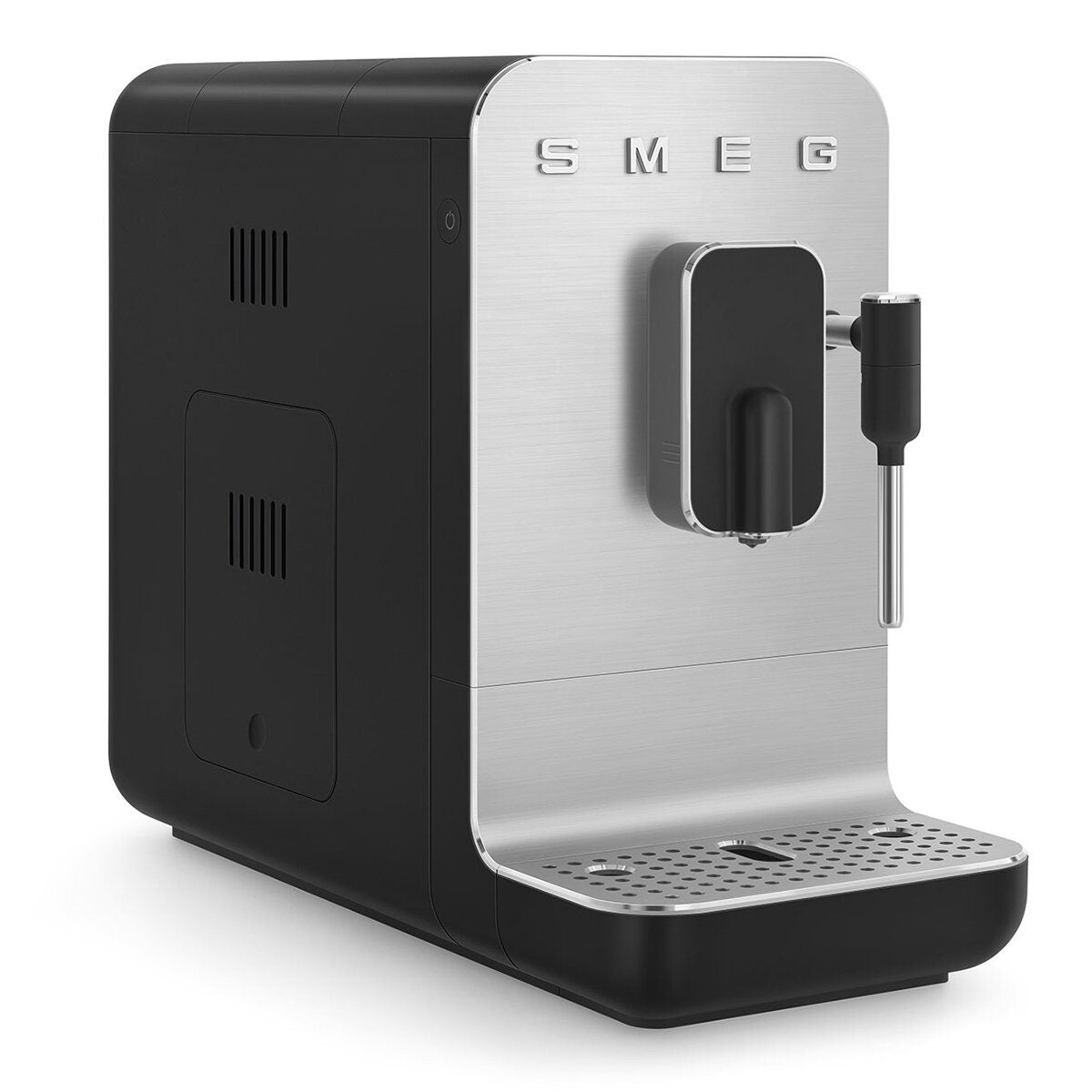 Smeg Bean To Cup Coffee Machine - 19 Bar Pump, Built-in Grinder, Matte Black - BCC12BLMAU